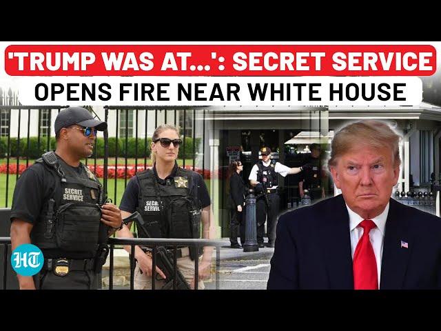 Secret Service Shoots Armed Man Outside White House | Trump's Location Details Out | Shocking Report