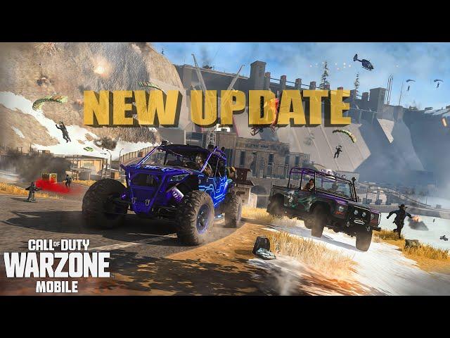 WARZONE MOBILE LIVE NOW | NEW UPDATE HERE