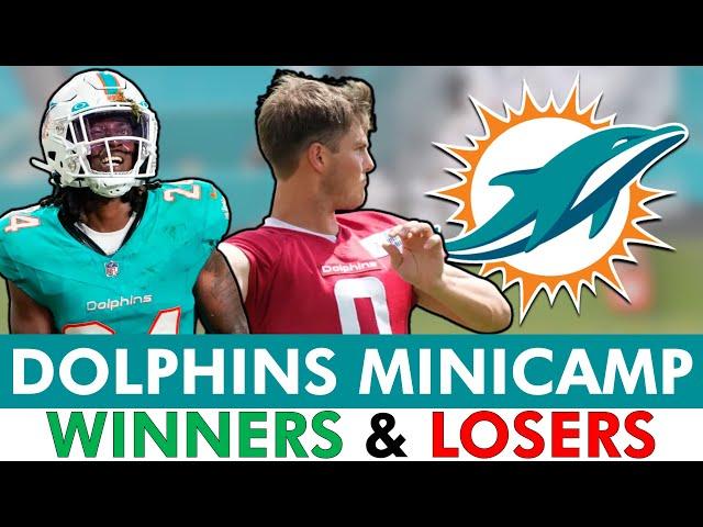 Miami Dolphins Minicamp Winners & Losers Ft. Cam Smith, Zach Wilson & Grayson Murphy