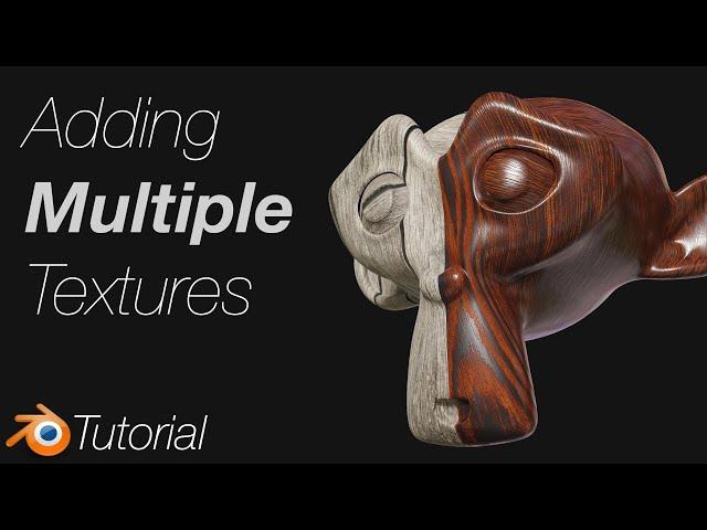 [2.93] Blender Tutorial: Two Textures One Object