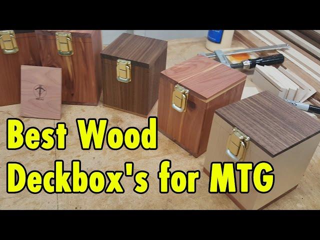 Best Wood Deckbox for Magic The Gathering and TCC Games - xBeau Gaming