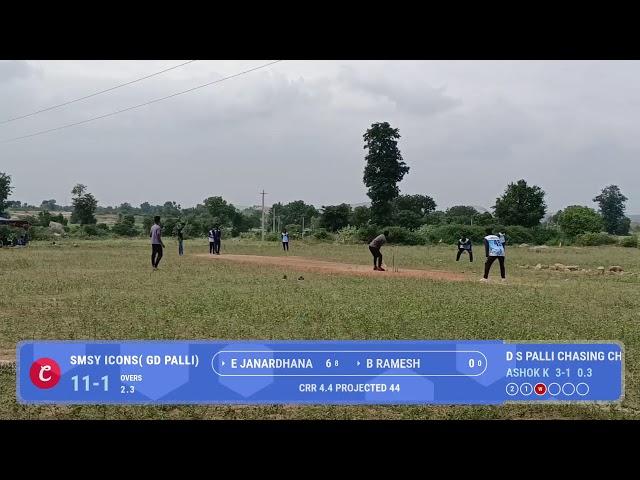 D.S Palli chasing Cheethas VS SMSY Icons...match 12