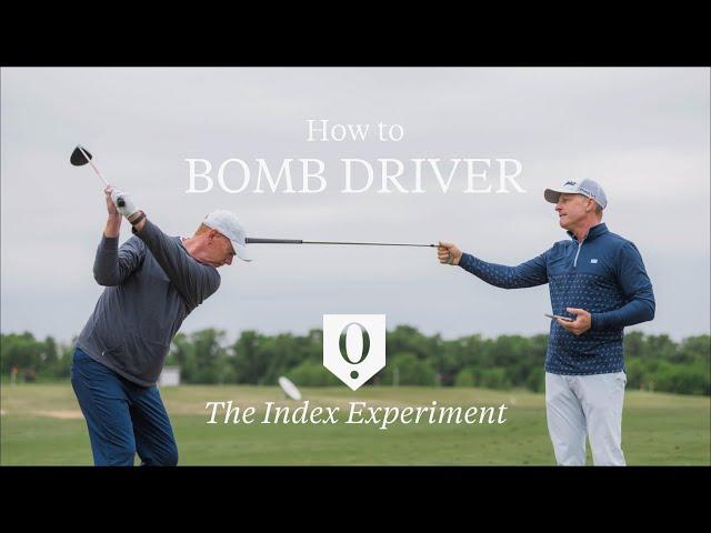 The key to bombing driver with Cameron McCormick | The Index Experiment | The Golfer’s Journal