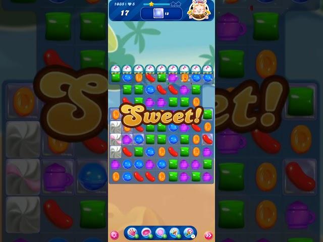 Level 1035, Candy Crush Saga, Walkthrough, Gameplay, No Commentary, Android