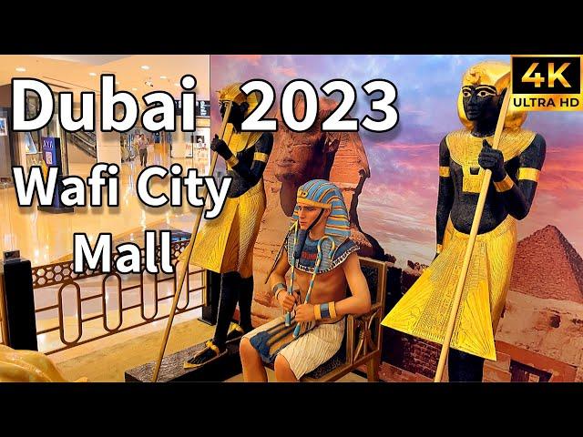 Dubai  Wafi City Mall, Egyptian Themed Mall [ 4K ] Walking Tour