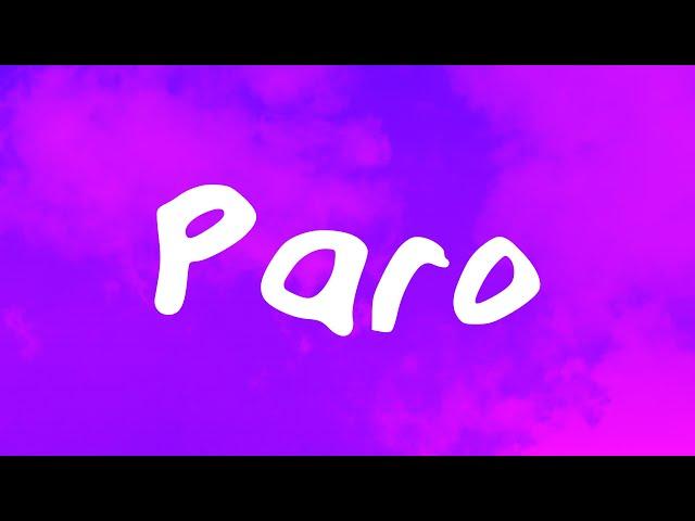 Nej - Paro (sped up) Lyrics "allo allo tik tok song"