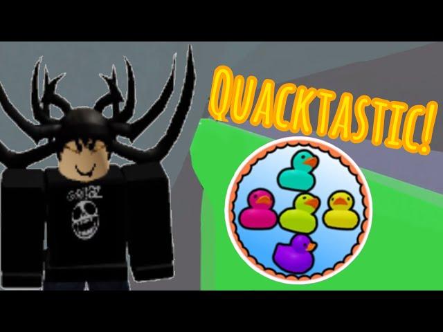 How to earn the “quacktastic” badge/make a cake:back for seconds/