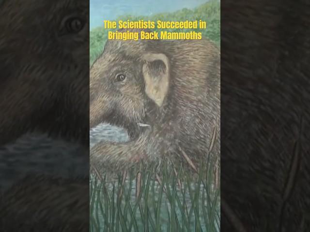 Scientists Succeeded in Bringing Back Mammoths #ancient #ancientfacts #ancienthistory