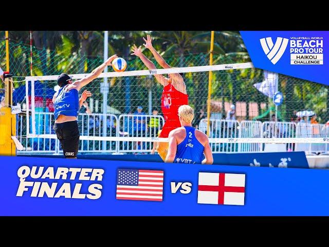 Evans/Budinger vs. Bello, Ja./Bello, Jo. - Quarter Finals Highlights Haikou 2023 #BeachProTour