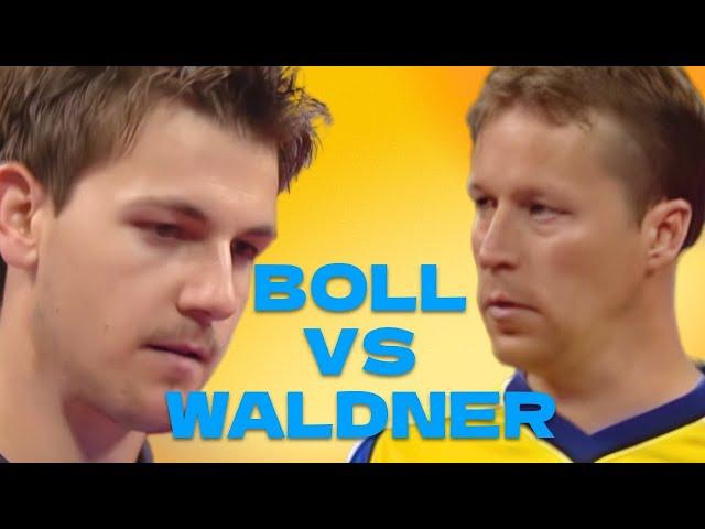 What Happens When Timo Boll Faces Jan Ove Waldner in 1/4 Final?