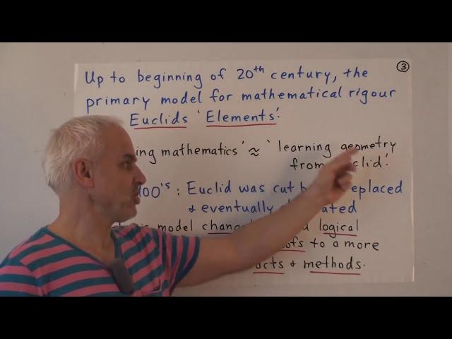 The decline of rigour in modern mathematics | Real numbers and limits Math Foundations 88