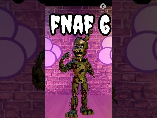 ЭВОЛЮЦИЯ СПРИНГТРАПА ФНАФ 3-9 | СПРИНГТРАП | ФНАФ #fnaf #shorts #фнаф #эволюция #tiktok