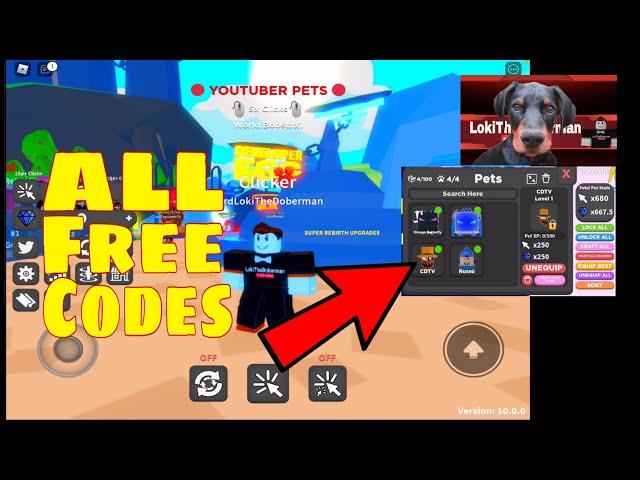 *NEW* FREE CODES CLICKING FANTASY gives FREE Pets + FREE Boost + FREE Clicks + FREE Gems  |  ROBLOX