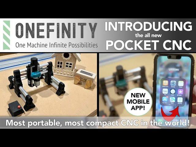 New Product Announcement  | Onefinity Pocket CNC