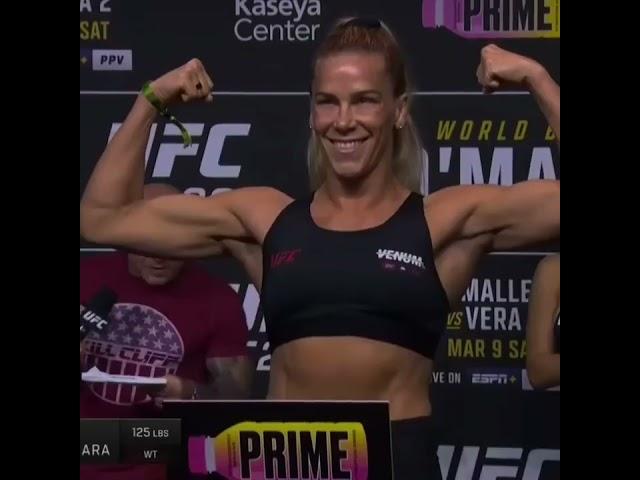 UFC 299 Katlyn Chookagian Vs Maycee Barber WEIGH-IN [O'Malley Vs Vera2]