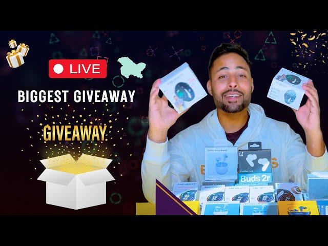 Nafzz Tech Giveaway Live