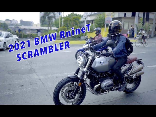 BMW RnineT 2021 Launch : BMW RnineT Scrambler Demo