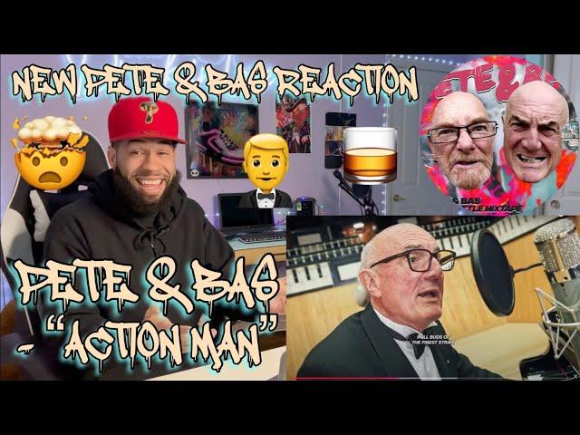 THE ALBUM IS GOING TO BE FIRE! | Pete & Bas - Action Man (REACTION!!!) #peteandbas #drill #reaction