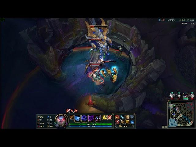 My Best Baron Steal To Date 8)