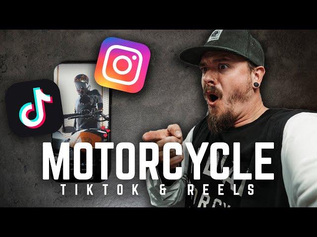 How to create TRENDING MOTORCYCLE TIKTOK videos!!