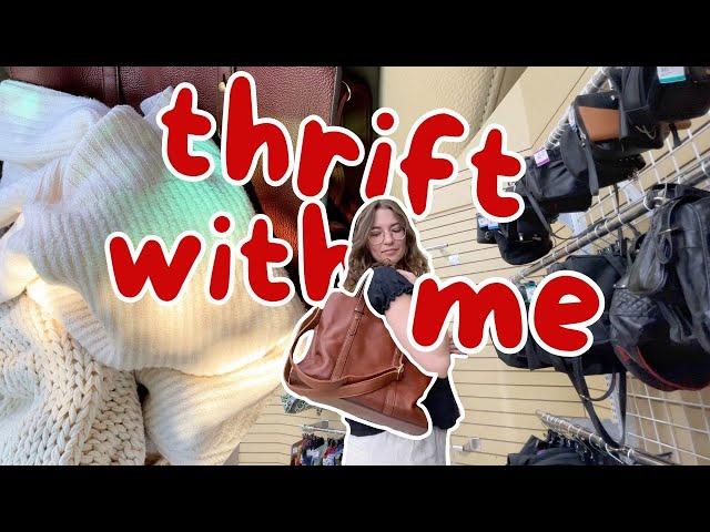 Fall Thrift Haul & Try-On | Thrifting Classic Autumn Trends!