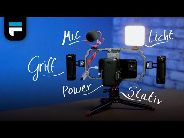 Smartphone Videoproduktion - SmallRig Professional Phone Video Rig Kit