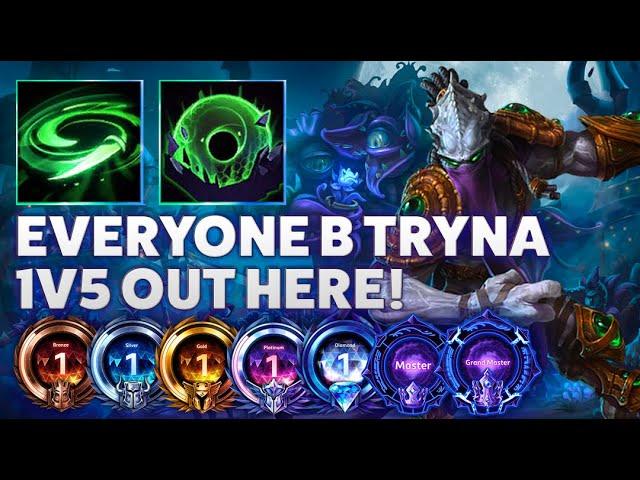 Zeratul VP - EVERYONE BE TRYING TO 1v5 OUT HERE! - Bronze 2 Grandmaster S1 2023