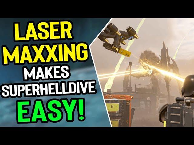 Helldivers 2 - Lasers MELT Everything! Best Primary & Support Weapon Loadout Tips After The Update!