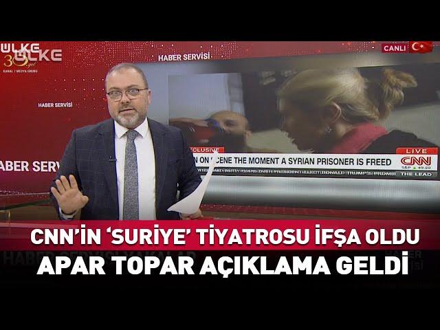 CNN'in Suriye Tiyatrosu İfşa Oldu Apar Topar Açıklama Geldi #haber