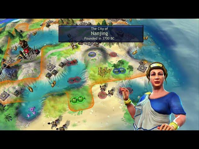 Civilization Revolution Scenarios - 2100 BC Tech Victory!