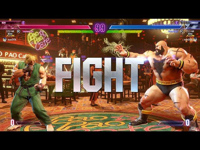 Street Fighter 6  Naumanzoh (Ken) Vs Itazan (Rank #2 Zangief)  SF6 High Level Match's!