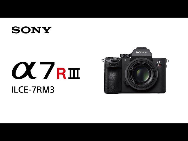 Product Feature | Alpha 7R III (ILCE-7RM3) | Sony | α