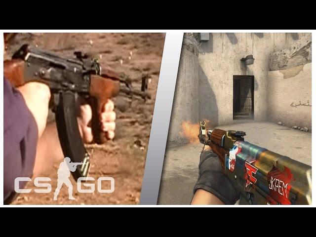 CS:GO RIFLES IN REAL LIFE! [ALL CSGO RIFLES IRL]