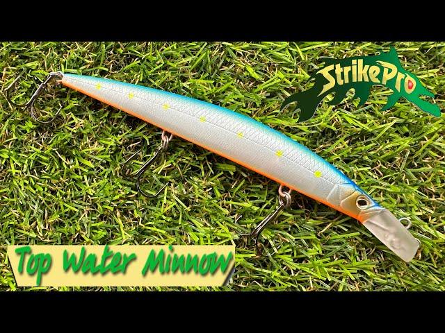 Обзор воблера Strike Pro Top Water Minnow 130