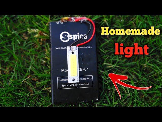 How to make emergency light at home #shorts #diylight #diy #howtomake