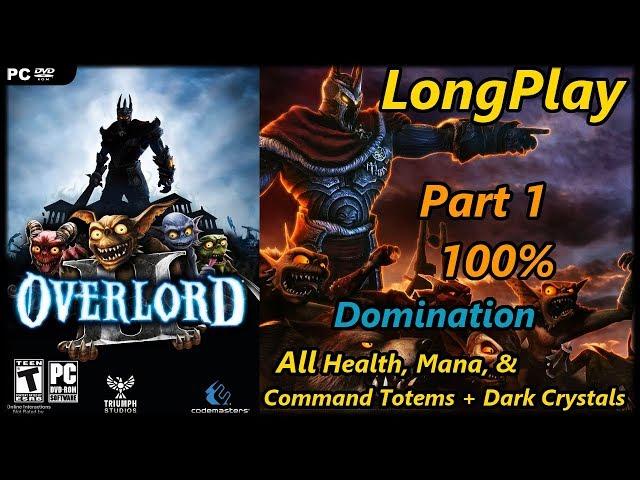 Overlord 2 - Longplay 100% Domination (Part 1 of 2) All Tower Objects Walkthrough (No Commentary)