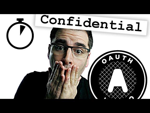 What's the difference between Confidential and Public clients? - OAuth in Five Minutes