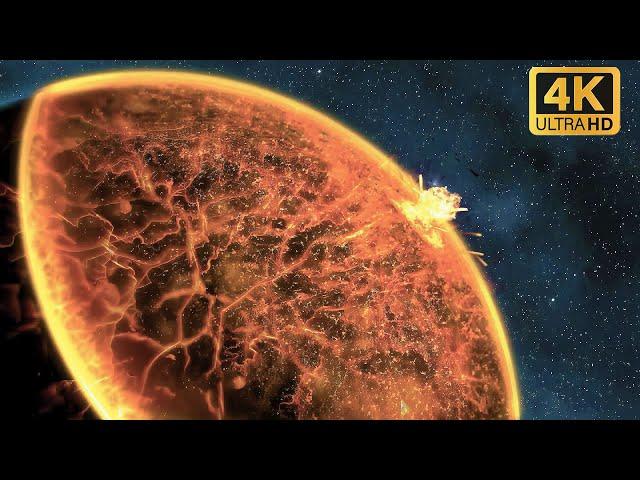 WARHAMMER 40K Exterminatus of a Planet Scene 4K ULTRA HD