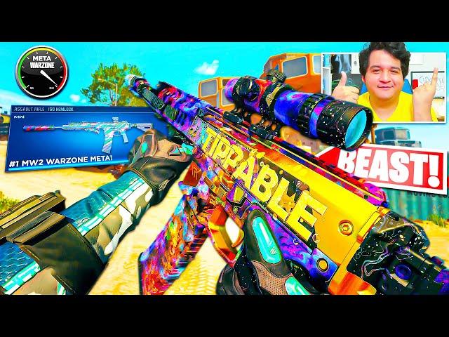 New SECRET AR Loadout Meta is SURPRISING in WARZONE BO6 (Best Iso Hemlock Class Setup Rebirth Island