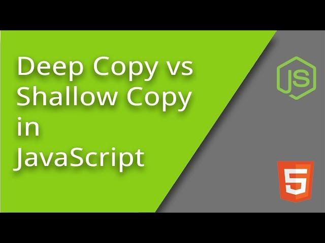 Deep Copying vs Shallow Copying