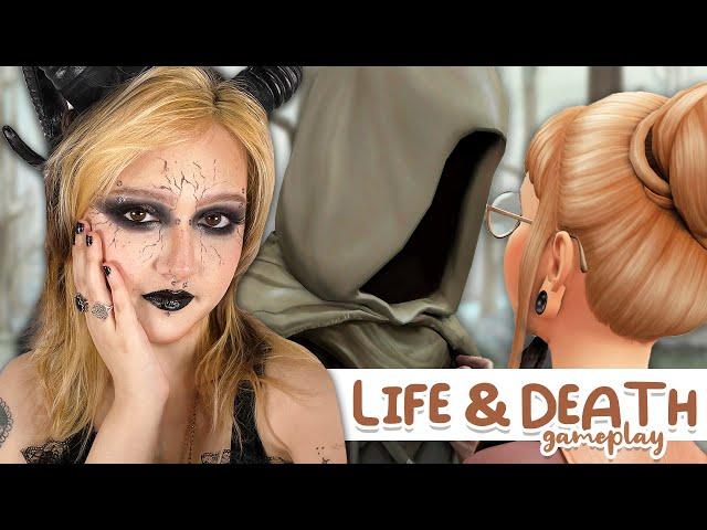 Playing LIFE & DEATH for the First Time  | Sims 4 Life & Death Gameplay