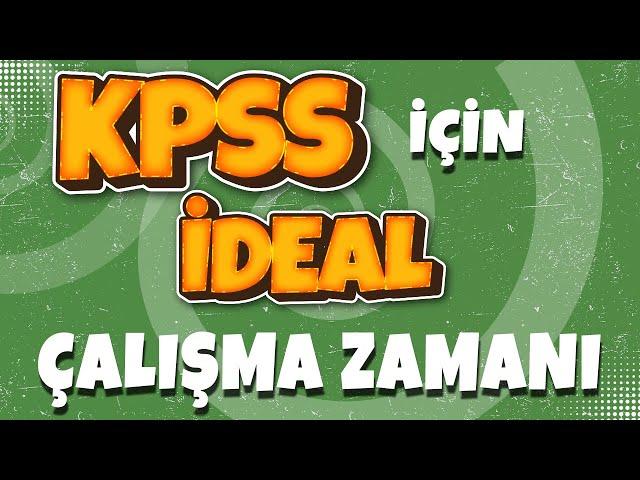 KPSS İçin Ne Zaman Çalışmaya Başlamalı? | ÇALIŞMAK İÇİN GEÇ Mİ? 