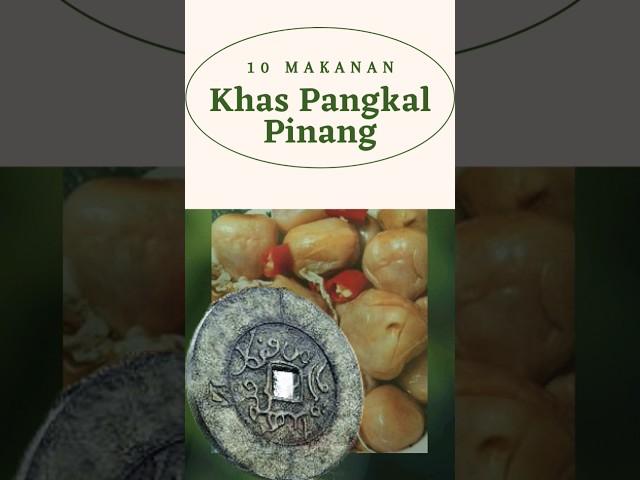 10 Makanan Khas Pangkal Pinang #shorts