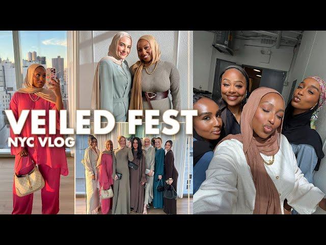 Your Fave Muslim Influencers Take NYC! | Veiled Fest Vlog | Aysha Harun