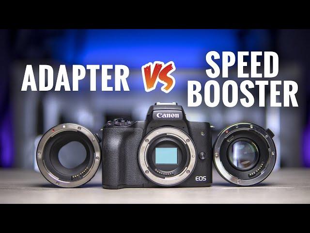 ADAPTER vs SPEED BOOSTERS and Crop Factor EXPLAINED