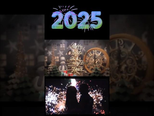 Merry Christmas & Happy New Year 2025 Countdown