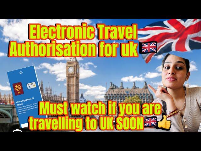 Electronic Travel Authorisation for UK ETA form details for UK