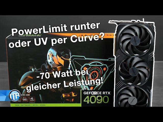 SO ist die RTX 4090 PERFEKT! Kühler, leiser, sparsamer - ohne Leistungsverlust! 