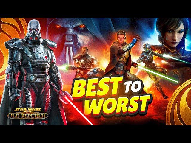 Ranking Every SWTOR Class Story from WORST to BEST (2023 Edition)