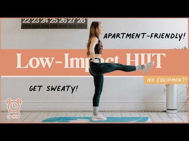 20-MIN Low-Impact FULL-BODY HIIT Workout (No Equipment + No Jumping)